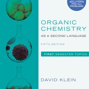 Organic Chemistry as a Second Language First Semester topics